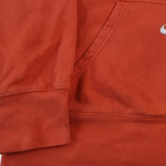 Nike Centre Swoosh USA Hoodie Pullover US University Orange Size M. - Picture 9 of 9